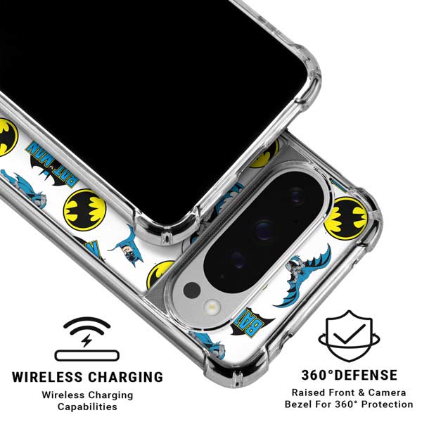 DC Comics Batman Classic Art Print Google Pixel 10 Pro XL Clear Case