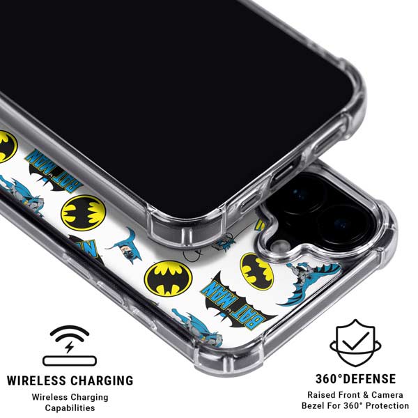 DC Comics Batman Classic Art Print iPhone 17 Clear Case