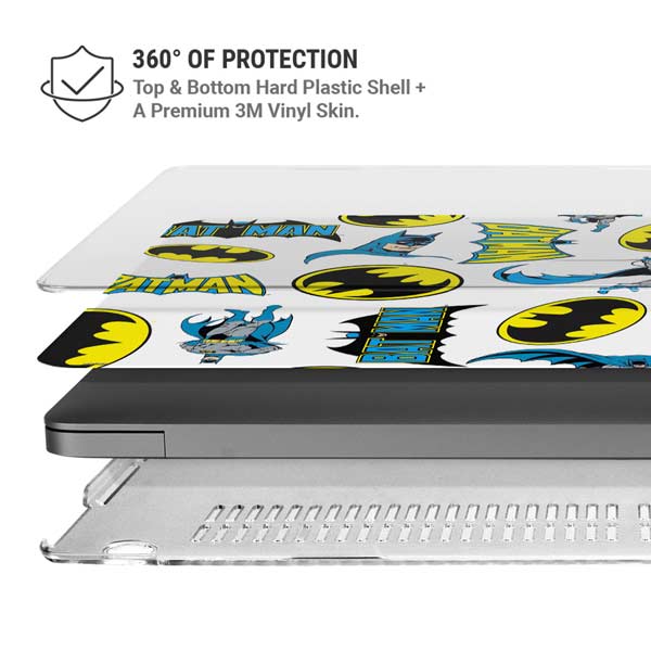 DC Comics Batman Classic Art Print MacBook Pro 14in (2021-24) Case plus Skin