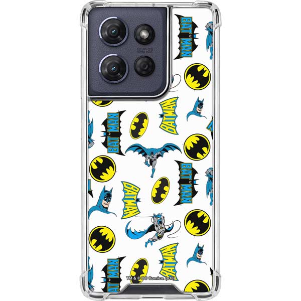 DC Comics Batman Classic Art Print Moto G Stylus 5G (2025) Clear Case