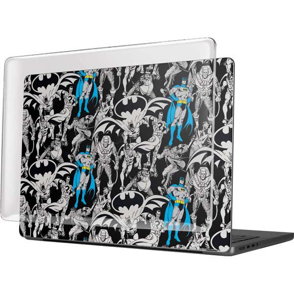 DC Comics Batman Characters Action Poses Print MacBook Pro 14in (2021-24) Case plus Skin