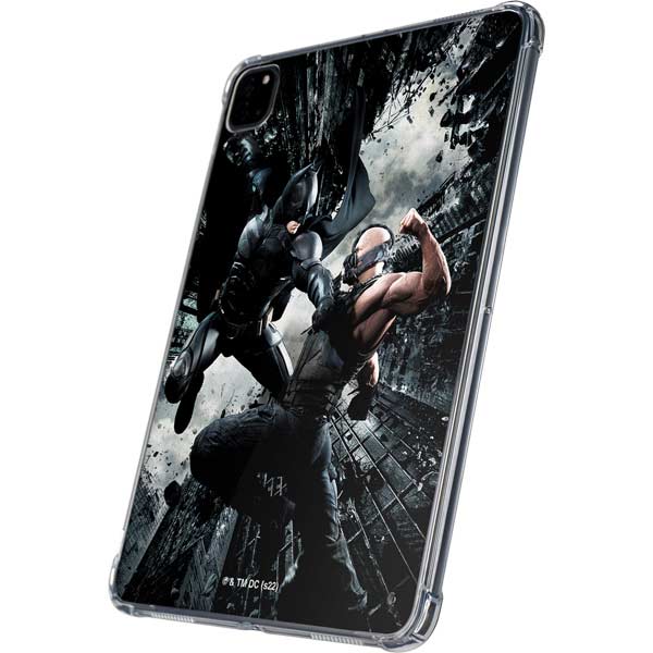 The Dark Knight Rises Batman and Bane Fighting iPad Pro 11in (2024) Clear Case