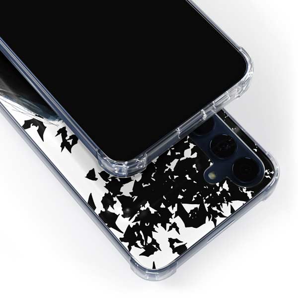 DC Comics Batman Holding batarang Art Galaxy A35 5G Clear Case