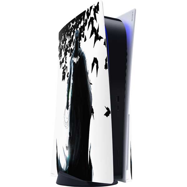 DC Comics Batman Holding batarang Art PlayStation PS5 Skins