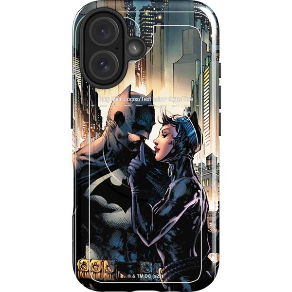 DC Comics Batman Hush 15th Anniversary Deluxe Edition Cover by Jim Lee iPhone 16 Plus Magsafe Impact Case