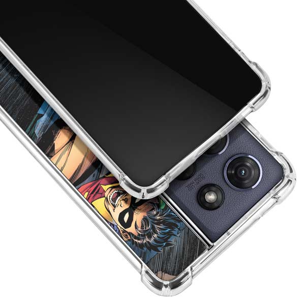 DC Comics Batman All Star Batman & Robin, The Boy Wonder ( Batman & Robin in Action) By Jim Lee Moto G 5G (2025) Clear Case