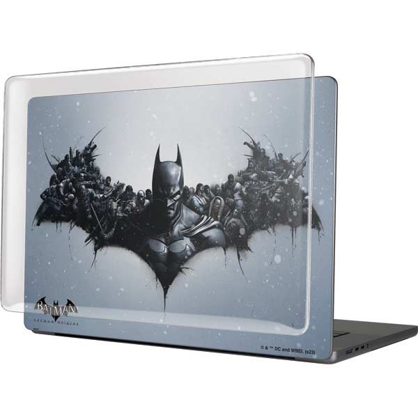 DC Comics Arkham Origins Arkham Logo MacBook Cases