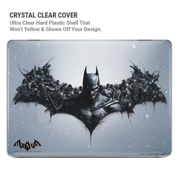 DC Comics Arkham Origins Arkham Logo MacBook Cases