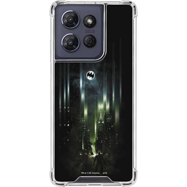 DC Comics Batman Call Sign City Moto G 5G (2025) Clear Case