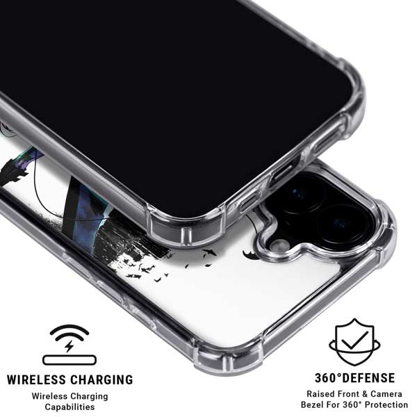 DC Comics Batman Black Mirror Cover #3 iPhone 17 Clear Case