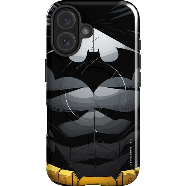 DC Comics Batman Chest Comic art iPhone 17 Magsafe Impact Case