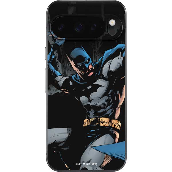 DC Comics Batman Throwing Batarang Jim Lee Art Google Pixel 10 Pro XL Skin