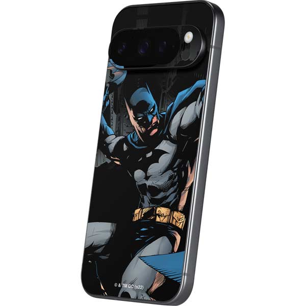 DC Comics Batman Throwing Batarang Jim Lee Art Google Pixel 10 Pro XL Skin