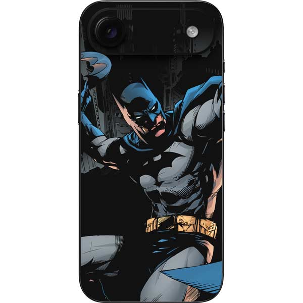 DC Comics Batman Throwing Batarang Jim Lee Art iPhone 17 Air Skin
