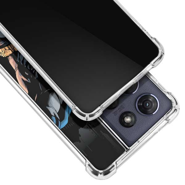 DC Comics Batman Throwing Batarang Jim Lee Art Moto G 5G (2025) Clear Case