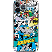 DC Comics Batman Vintage Pose Collage Art iPhone 15 Pro Max Skin
