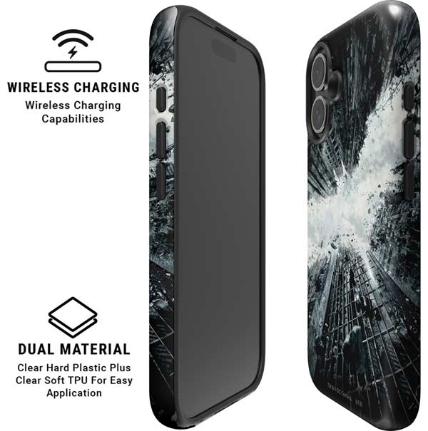 DC Comics Batman Dark Knight Rises Poster iPhone 16 Plus Magsafe Impact Case