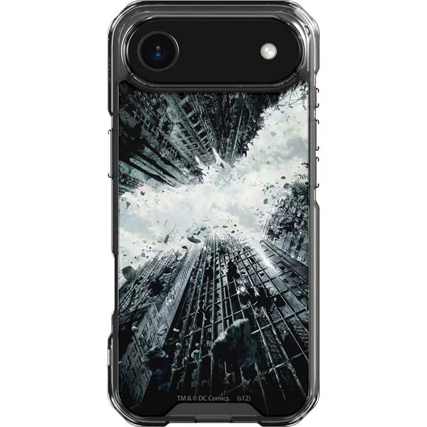 DC Comics Batman Dark Knight Rises Poster iPhone 17 Air Clear Case
