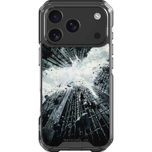 DC Comics Batman Dark Knight Rises Poster iPhone 17 Pro Clear Case