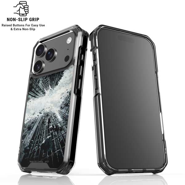 DC Comics Batman Dark Knight Rises Poster iPhone 17 Pro Clear Case