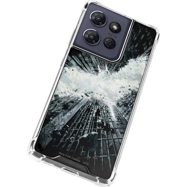 DC Comics Batman Dark Knight Rises Poster Moto G Play 5G (2025) Clear Case