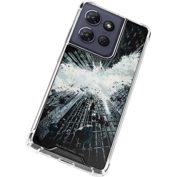 DC Comics Batman Dark Knight Rises Poster Moto G Power 5G (2025) Clear Case