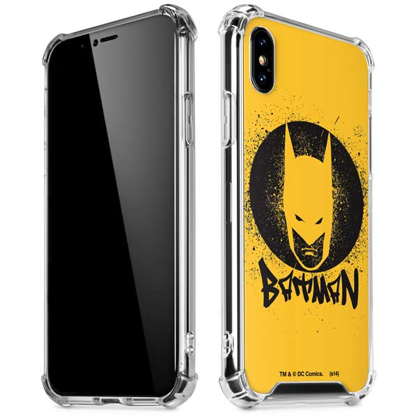 DC Comics Batman Graffiti Art iPhone X/XS Clear Case