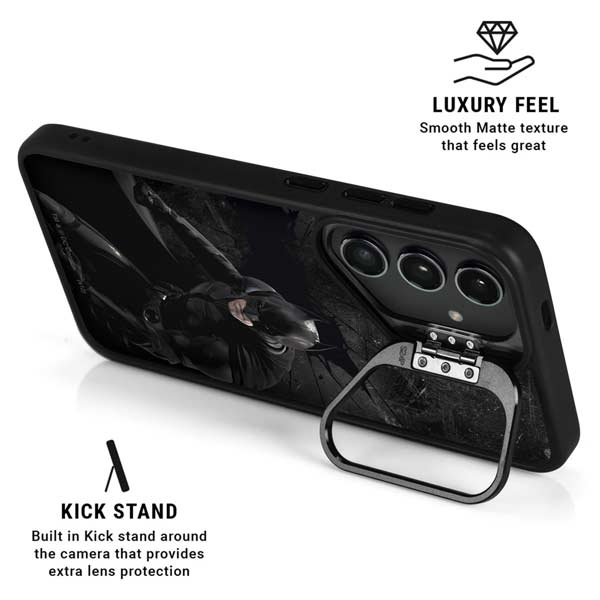 DC Comics Batman in Black Galaxy S26 Ultra Kickstand Case