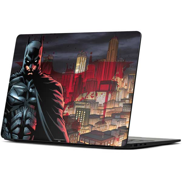 DC Comics Batman The Dark Knight Comic Art in Gotham City Surface Laptop 7 15in Skin