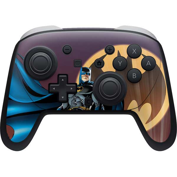 DC Comics Batman in the Sky Nintendo Switch 2 (2025) Pro Controller Skin