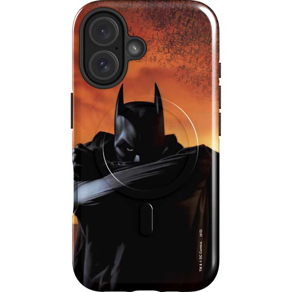 DC Comics Batman Begins Art iPhone 16 Magsafe Impact Case