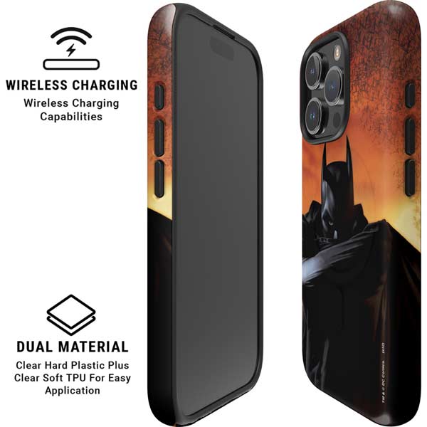 DC Comics Batman Begins Art iPhone 16 Pro Magsafe Impact Case