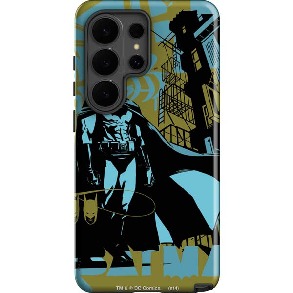 DC Comics Batman Poster Abstract Galaxy S26 Ultra Impact Case