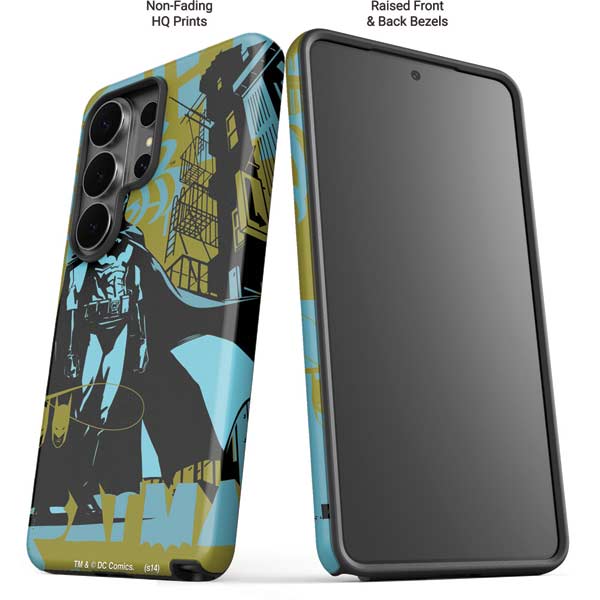 DC Comics Batman Poster Abstract Galaxy S26 Ultra Impact Case