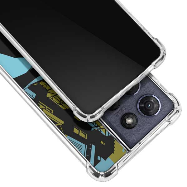 DC Comics Batman Poster Abstract Moto G Stylus 5G (2025) Clear Case