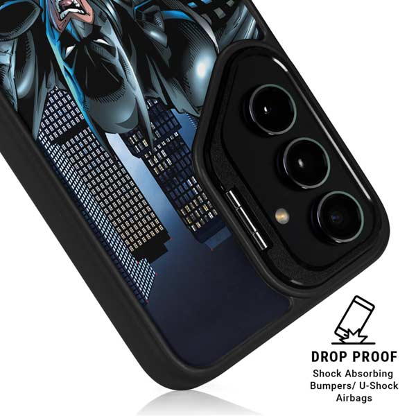 DC Comics Batman Dark Knight Comic Art Action Pose Galaxy S26 Ultra Kickstand Case
