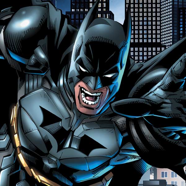 DC Comics Batman Dark Knight Comic Art Action Pose iPhone XS Pro Case