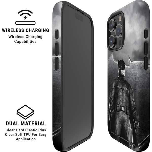 The Justice League (2017) Batman Poster iPhone 16 Pro Magsafe Impact Case
