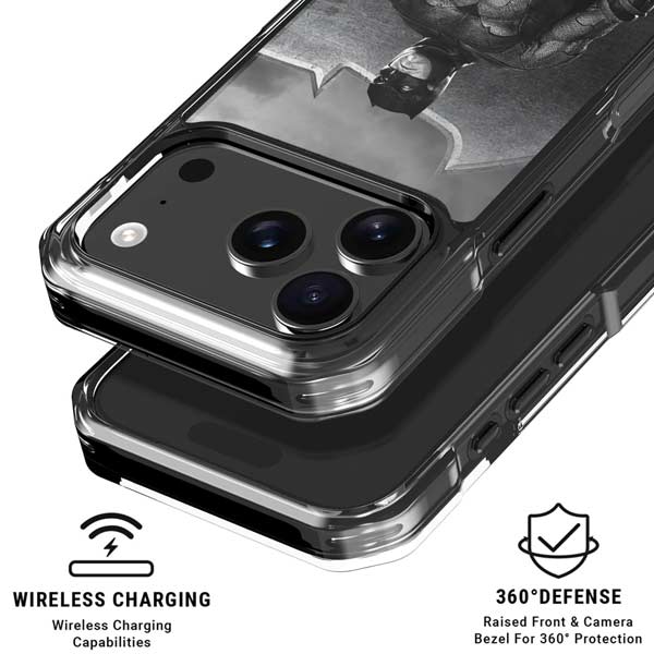The Justice League (2017) Batman Poster iPhone 17 Pro Clear Case