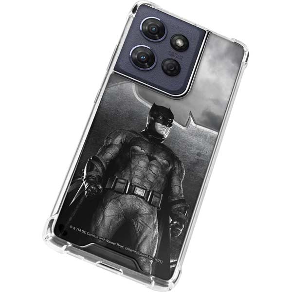 The Justice League (2017) Batman Poster Moto G 5G (2025) Clear Case