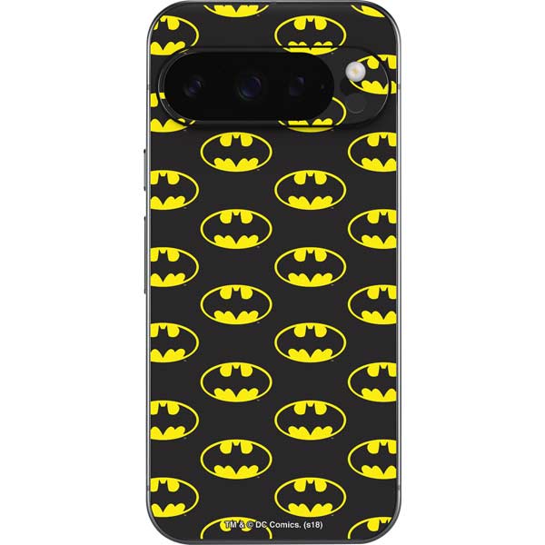 DC Comics Batman Logo All Over Print Google Pixel 10 Pro XL Skin