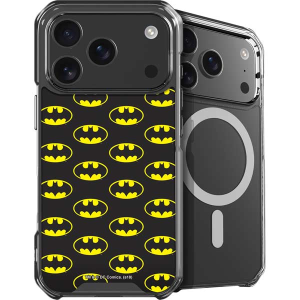 DC Comics Batman Logo All Over Print iPhone 17 Pro MagSafe Case