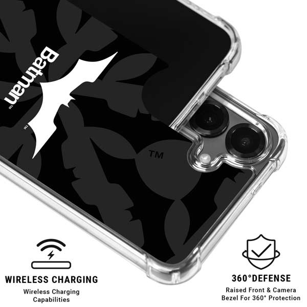 DC Comics Batman Dark Knight Logo Galaxy S26 Clear Case