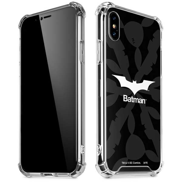 DC Comics Batman Dark Knight Logo iPhone X/XS Clear Case