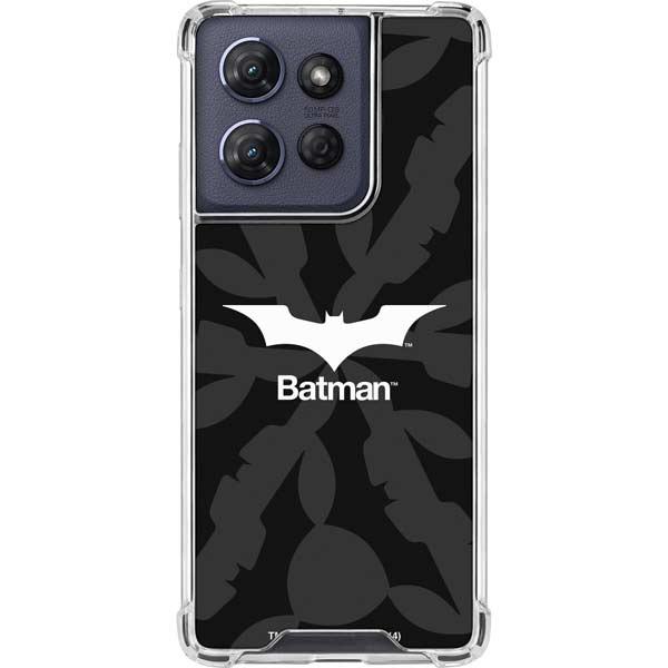 DC Comics Batman Dark Knight Logo Moto G Power 5G (2025) Clear Case