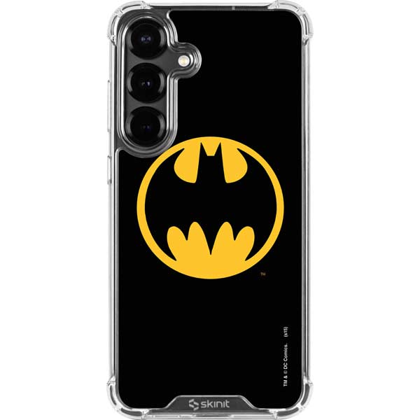 DC Comics Batman Logo Galaxy S26 Clear Case