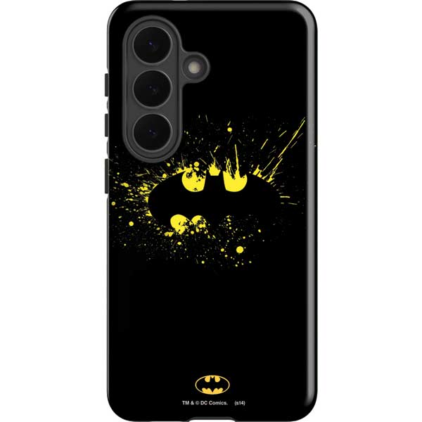 DC Comics Batman Logo Yellow Splash Galaxy S26 Impact Case