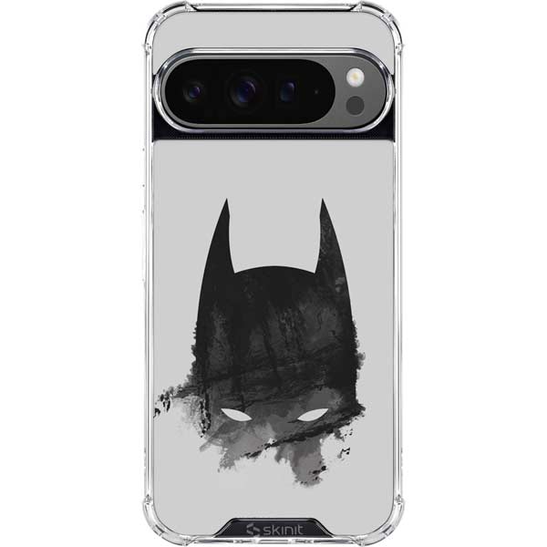 DC Comics Batman Mask Art Google Pixel 10 Pro XL Clear Case