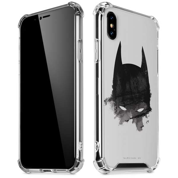 DC Comics Batman Mask Art iPhone X/XS Clear Case