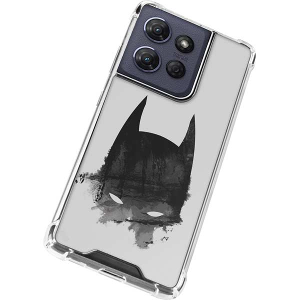 DC Comics Batman Mask Art Moto G Power 5G (2025) Clear Case